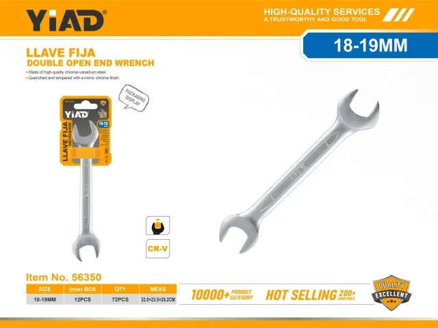 Double Open End Wrench 56350