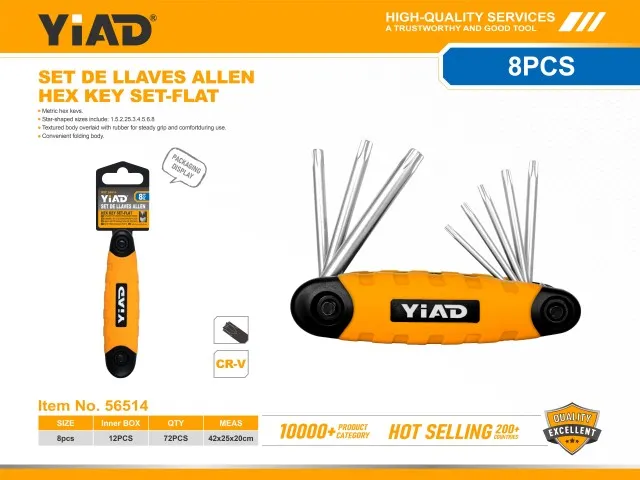 Hex Key Set-Flat 56514