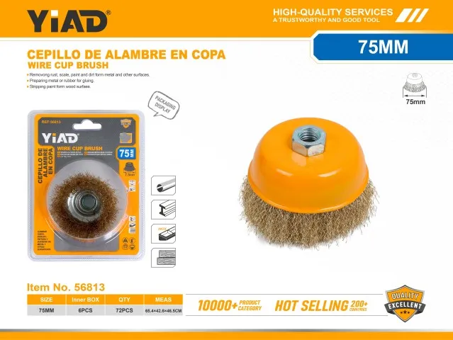 WIRE  CUP BRUSH 56813