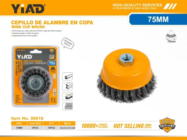 WIRE  CUP BRUSH 56816