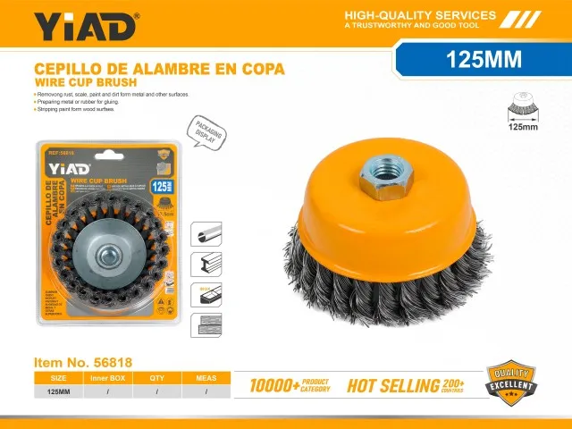 WIRE  CUP BRUSH 56818