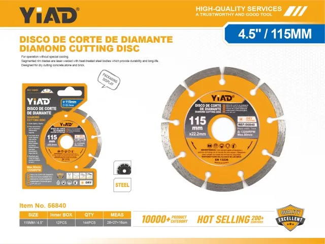 DIAMOND CUTTING DISC 56840