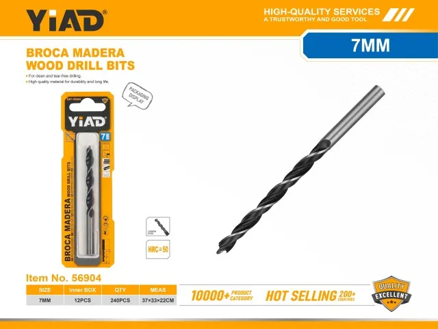 WOOD DRILL BITS 56904