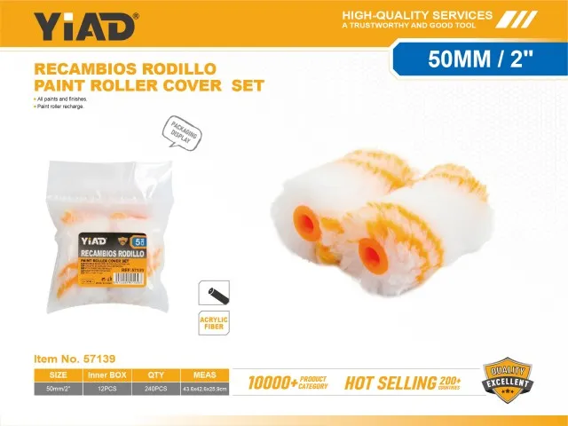 PAINT ROLLER COVER  SET 57139