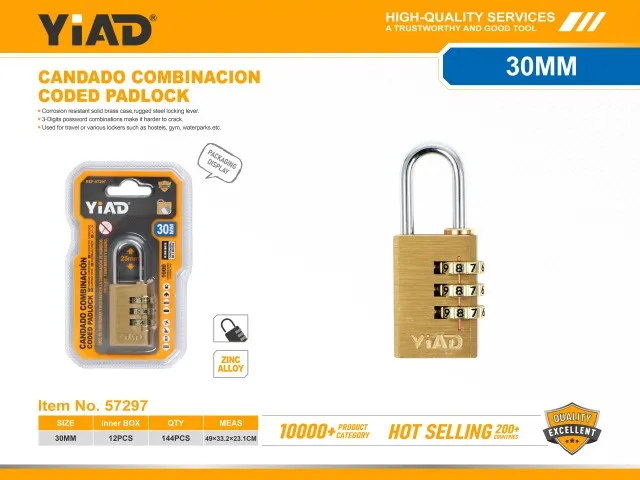 CODED PADLOCK 57297