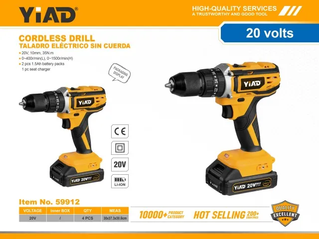 Cordless drill 59912