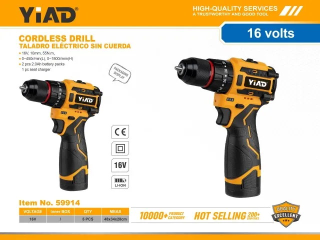 Cordless drill 59914